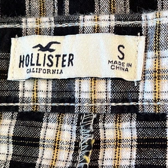 ⭐️ HOLLISTER Plaid Button Down Mini Skirt | Cotton | Size Small - Picture 7 of 11